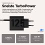 Motorola TurboPower 125W Universeel Zwart AC Snel opladen Binnen (PG38C06280) thumbnail