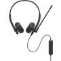 DELL WH125 Headset Bedraad Hoofdband Kantoor/callcenter USB Type-A Zwart (WH125-DWW) thumbnail
