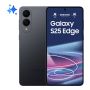 Samsung Galaxy S25 Edge 17 cm (6.7") Dual SIM Android 15 5G USB Type-C 12 GB 256 GB 3900 mAh Zwart (SM-S937BZKDEUE) thumbnail