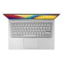 ASUS Vivobook 14 X1404ZA-NK525W Intel® Core™ i3 i3-1215U Laptop 35,6 cm (14") Full HD 8 GB DDR4-SDRAM 512 GB SSD Wi-Fi 6E (802.11ax) Windows 11 Home Nederlands Zilver (X1404ZA-NK525W) thumbnail
