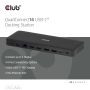 CLUB3D Club 3D 14-in-1 USB-C® Quad Display Dockingstation – 4 Schermen & 100W Snelladen (CSV-2540) thumbnail