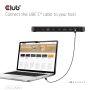 CLUB3D Club 3D 14-in-1 USB-C® Quad Display Dockingstation – 4 Schermen & 100W Snelladen (CSV-2540) thumbnail