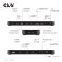 CLUB3D Club 3D 14-in-1 USB-C® Quad Display Dockingstation – 4 Schermen & 100W Snelladen (CSV-2540) thumbnail