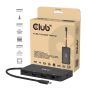 CLUB3D 9-1 Dual HDMI™ USB-C® Hub PD3.0 100W (CSV-2552) thumbnail