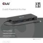 CLUB3D 9-1 Dual HDMI™ USB-C® Hub PD3.0 100W (CSV-2552) thumbnail