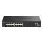 D-Link DGS-1530-20/E netwerk-switch Managed L2 Gigabit Ethernet (10/100/1000) Zwart (DGS-1530-20/E) thumbnail