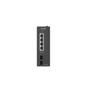 D-Link DIS-100G-06P/M netwerk-switch Unmanaged L2 Gigabit Ethernet (10/100/1000) Power over Ethernet (PoE) DIN rail Zwart (DIS-100G-06P) thumbnail