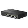 D-Link DMS-108P/E netwerk-switch Unmanaged 2.5G Ethernet (100/1000/2500) Power over Ethernet (PoE) Zwart (DMS-108P/E) thumbnail