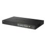 D-Link DMS-1250-18P/E netwerk-switch Managed L2 2.5G Ethernet (100/1000/2500) Power over Ethernet (PoE) Zwart (DMS-1250-18P/E) thumbnail