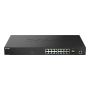 D-Link DMS-1250-18P/E netwerk-switch Managed L2 2.5G Ethernet (100/1000/2500) Power over Ethernet (PoE) Zwart (DMS-1250-18P/E) thumbnail