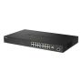 D-Link DMS-1250-18P/E netwerk-switch Managed L2 2.5G Ethernet (100/1000/2500) Power over Ethernet (PoE) Zwart (DMS-1250-18P/E) thumbnail