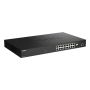 D-Link DMS-1250-18P/E netwerk-switch Managed L2 2.5G Ethernet (100/1000/2500) Power over Ethernet (PoE) Zwart (DMS-1250-18P/E) thumbnail