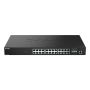 D-Link DMS-1250-28/E netwerk-switch Managed L2 2.5G Ethernet (100/1000/2500) Zwart (DMS-1250-28/E) thumbnail