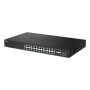 D-Link DMS-1250-28/E netwerk-switch Managed L2 2.5G Ethernet (100/1000/2500) Zwart (DMS-1250-28/E) thumbnail