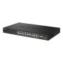 D-Link DMS-1250-28P/E netwerk-switch Managed L2 2.5G Ethernet (100/1000/2500) Power over Ethernet (PoE) Zwart (DMS-1250-28P/E) thumbnail