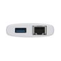 D-Link DUP-A01 interface hub USB 3.2 Gen 1 (3.1 Gen 1) Type-C 10000 Mbit/s Wit (DUP-A01) thumbnail
