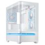 ASUS PRIME AP202 ARGB Mini Tower Wit (90DC00P3-B19000) thumbnail