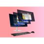 HP EliteStudio 8 G1i AI Wolf Pro Security Edition Intel Core Ultra 5 235 60,5 cm (23.8") 1920 x 1080 Pixels Touchscreen Alles-in-één-pc 16 GB DDR5-SDRAM 512 GB SSD Windows 11 Pro Wi-Fi 7 (802.11be) AI PC Zilver (A55QNET#ABH) thumbnail
