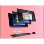 HP EliteStudio 8 G1i AI Wolf Pro Security Edition Intel Core Ultra 7 265 60,5 cm (23.8") 1920 x 1080 Pixels Alles-in-één-pc 16 GB DDR5-SDRAM 512 GB SSD Windows 11 Pro Wi-Fi 7 (802.11be) AI PC Zilver (A55QQET#ABH) thumbnail