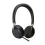 Yealink BH72 Lite Teams Headset Draadloos Hoofdband Kantoor/callcenter USB Type-C Bluetooth Zwart (BH72LITETEAMSBLACKC) thumbnail