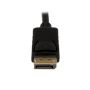 StarTech.com 91 cm DisplayPort naar DVI actieve adapter kabel DP naar DVI 1920x1200 zwart (DP2DVIMM3BS) thumbnail