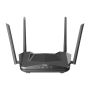 D-Link DIR-X1560 draadloze router Gigabit Ethernet Dual-band (2.4 GHz / 5 GHz) Zwart (DIR-X1560) thumbnail