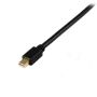 StarTech.com 1,8 m Mini DisplayPort naar DVI actieve adapter kabel mDP naar DVI 1920x1200 zwart (MDP2DVIMM6BS) thumbnail