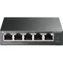 TP-Link TL-SG105MPE netwerk-switch L2 Gigabit Ethernet (10/100/1000) Power over Ethernet (PoE) Zwart (SG105MPE) thumbnail