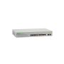 Allied Telesis GS950/10PS Managed Gigabit Ethernet (10/100/1000) Power over Ethernet (PoE) Groen, Grijs (AT-GS950/10PS V2-50) thumbnail
