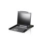 ATEN CL1000N rack console 48,3 cm (19") Zwart 1U (CL1000N-ATA-2XK06SG) thumbnail