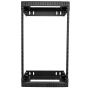 StarTech.com 2 Post 18U Heavy-Duty Wandmonteerbare Server Rack, 19" Open Frame Netwerk Rack met Verstelbare Diepte, Data Rack voor IT/AV/Patchpaneel/Computer Apparatuur, Incl Kooimoeren en Schroeven (RACK-18U-20-WALL-OA) thumbnail