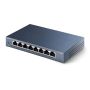 TP-Link TL-SG108 Unmanaged Gigabit Ethernet (10/100/1000) Zwart (SG108) thumbnail