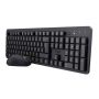 Trust TKM-360 toetsenbord Inclusief muis Kantoor RF Draadloos QWERTY Amerikaans Engels Zwart (25361) thumbnail
