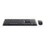Trust TKM-360 toetsenbord Inclusief muis Kantoor RF Draadloos QWERTY Amerikaans Engels Zwart (25361) thumbnail