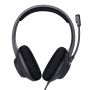 Trust Ayda Max USB-C Headset - USB headset voor kantoor en calls – USB-C en USB-A aansluiting – Opklapbare microfoon – Zwart (25462) thumbnail