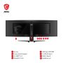 MSI MPG 491CQPDE QD-OLED computer monitor 124,5 cm (49") 5120 x 1440 Pixels DQHD Zwart (9S6-3FA84T-008) thumbnail