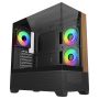 Cooler Master Geh Elite 690 Wood Black - Case (E690-KHNN-S00) thumbnail