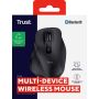 Trust Fyda Draadloze Muis – Multi-device muis – Oplaadbaar – 2400 DPI – Zwart (25708) thumbnail