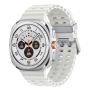 Samsung Galaxy Watch Ultra 3,81 cm (1.5") AMOLED 47 mm Digitaal 480 x 480 Pixels Touchscreen 4G Wit Wifi GPS (SM-L705FZWAXEF) thumbnail