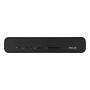ASUS Triple Display USB-C Dock Duo DC301 Bedraad Zwart (90XB0A5N-BDS010) thumbnail