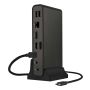 ASUS Triple Display USB-C Dock Duo DC301 Bedraad Zwart (90XB0A5N-BDS010) thumbnail