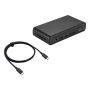 ASUS Triple Display USB-C Dock Duo DC301 Bedraad Zwart (90XB0A5N-BDS010) thumbnail