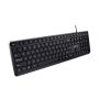 V7 KU350US toetsenbord Universeel USB QWERTY Amerikaans Engels Zwart (KU350US) thumbnail