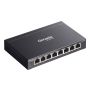TP-Link Omada ES208GP netwerk-switch Managed L2 Gigabit Ethernet (10/100/1000) Power over Ethernet (PoE) DIN rail Zwart (ES208GP) thumbnail