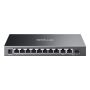 TP-Link Omada ES210GP netwerk-switch Managed L2 Gigabit Ethernet (10/100/1000) Power over Ethernet (PoE) DIN rail Zwart (ES210GP) thumbnail