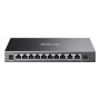 TP-Link Omada ES210GP netwerk-switch Managed L2 Gigabit Ethernet (10/100/1000) Power over Ethernet (PoE) DIN rail Zwart (ES210GP(UN)) thumbnail