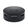 DELL DA300 Bedraad USB 3.2 Gen 2 (3.1 Gen 2) Type-C Zwart (DELL-DA300) thumbnail