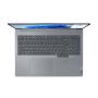 Lenovo ThinkBook 16 G7 ARP AMD Ryzen™ 5 7535HS Laptop 40,6 cm (16") WUXGA 16 GB DDR5-SDRAM 512 GB SSD Wi-Fi 6E (802.11ax) Windows 11 Pro Engels Grijs (21MW0081MH) thumbnail
