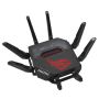ASUS ROG Rapture GT-BE98 draadloze router 10 Gigabit Ethernet Quad-band (2.4 GHz / 5 GHz-1 / 5 GHz-2 / 6 GHz) Zwart (GT-BE98) thumbnail