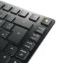 CHERRY KW X ULP 2.0 MINI toetsenbord Thuis/Werk USB + RF Wireless + Bluetooth QWERTZ Duits Zwart (G8U-27050LTBDE-2) thumbnail